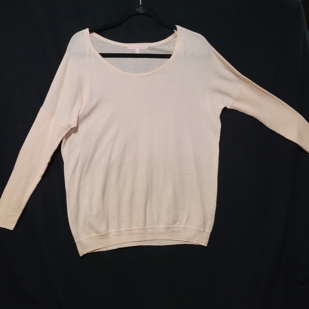 Vintage Victoria Secret-Off Shoulder Scoopneck Sweater-Small-gently pre-luved